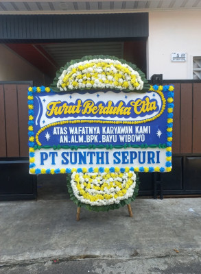 Papan Bunga Duka di Sialang