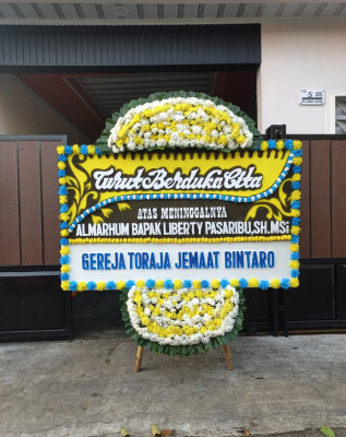 Papan Bunga Duka di Sialang